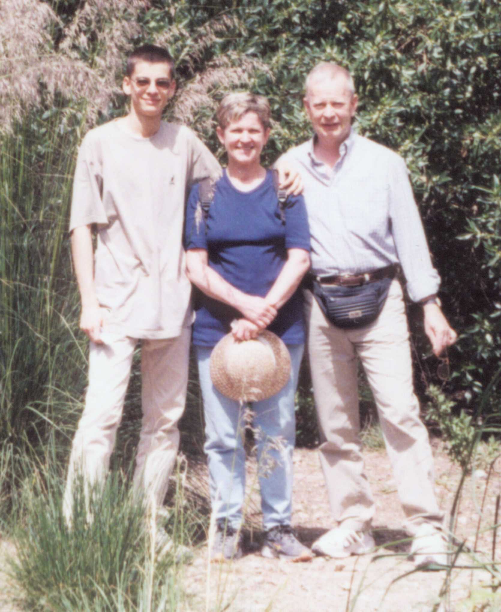 Matthias and his parents